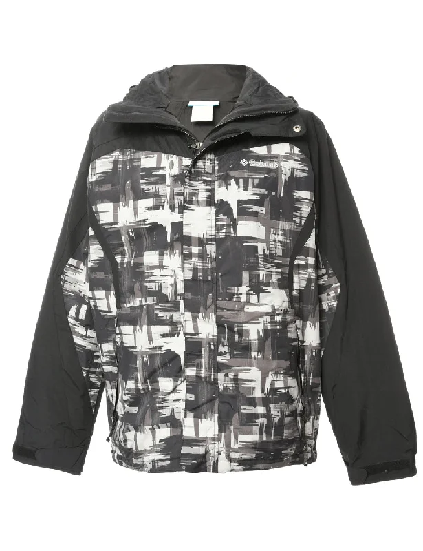 Greyscale Abstract Columbia Mountaineering Jacket - M