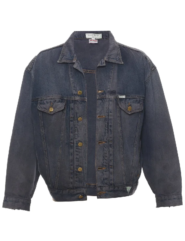 Guess Dark Wash Denim Jacket - M