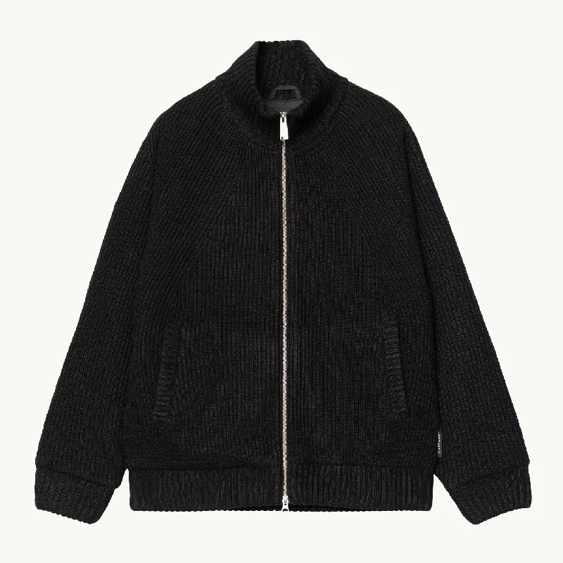 Banley Sweater Jacket - Black