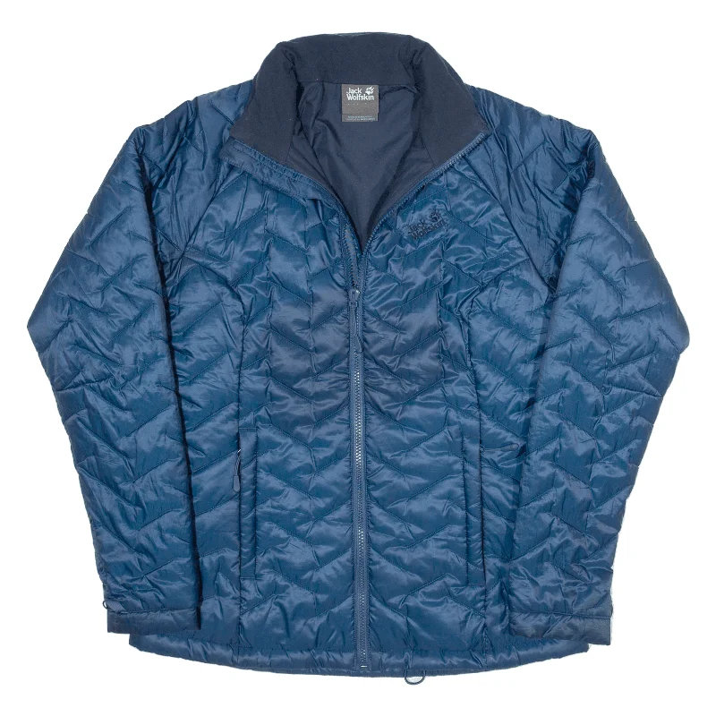 JACK WOLFSKIN Womens Quilted Jacket Blue S