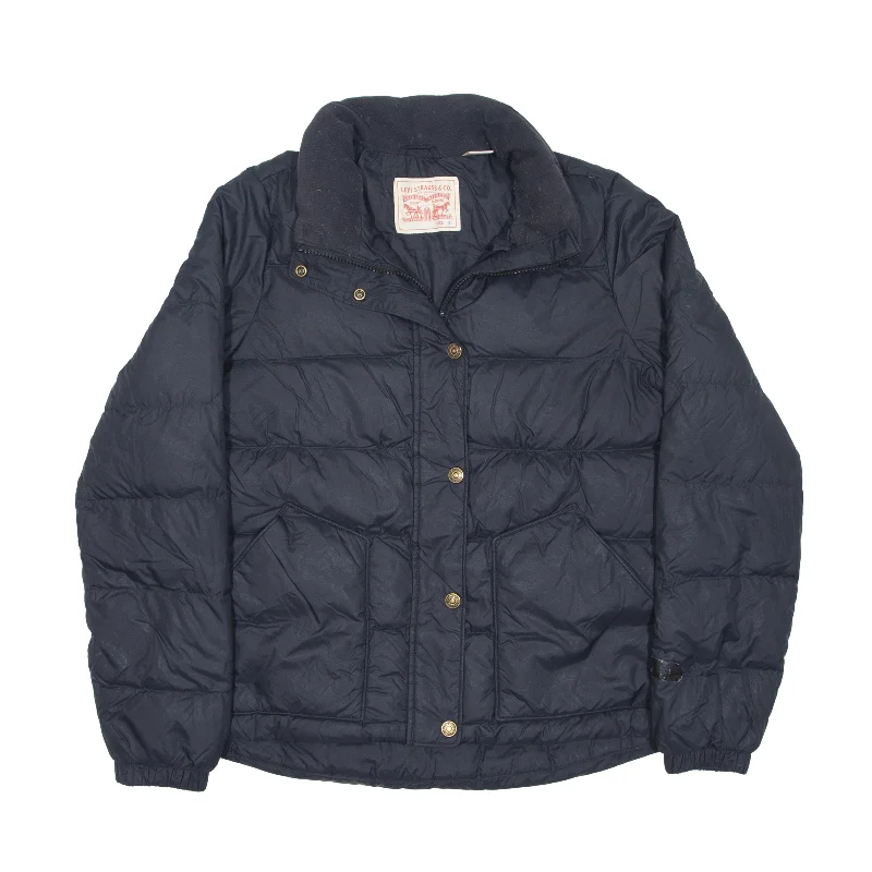 LEVI'S Puffer Jacket Blue Womens S