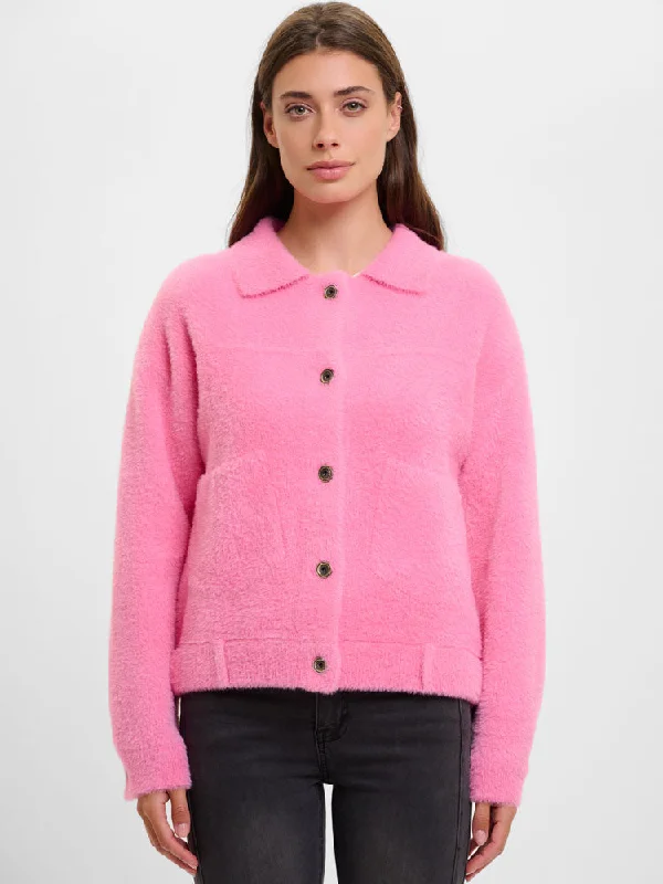 Rino & Pelle Bubbly Boxy Jacket Bright Pink