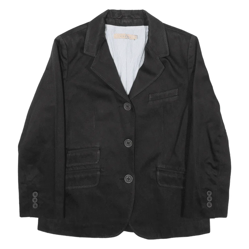 SANDRO Womens Blazer Jacket Black S