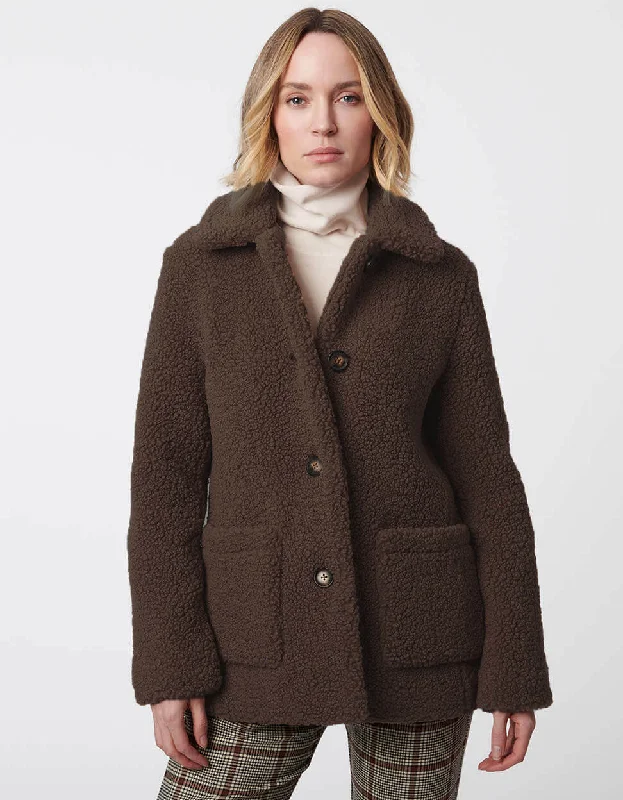 Teddy Vegan Fur Jacket