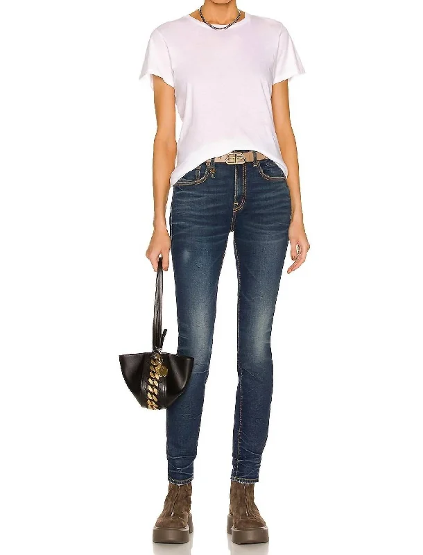 Alison Skinny Jeans In Lily Blue