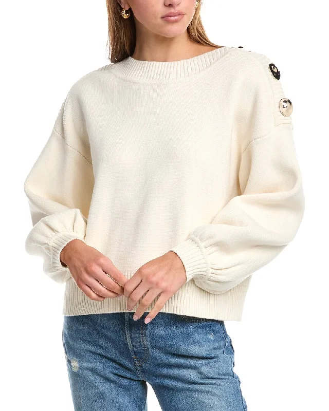 ba&sh Mateo Wool-Blend Sweater