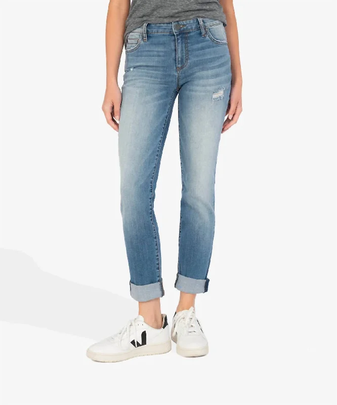 Catherine Boyfriend Jeans In Voice Wash