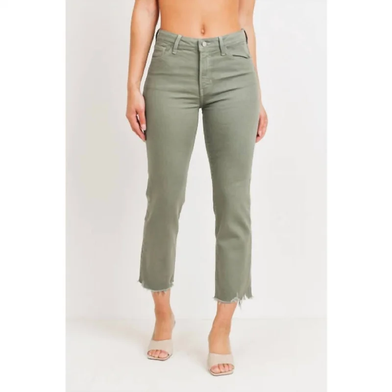 Michaela Jeans In Olive