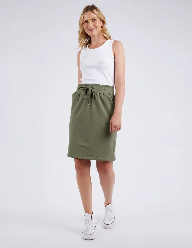 Elm Coby Skirt Khaki