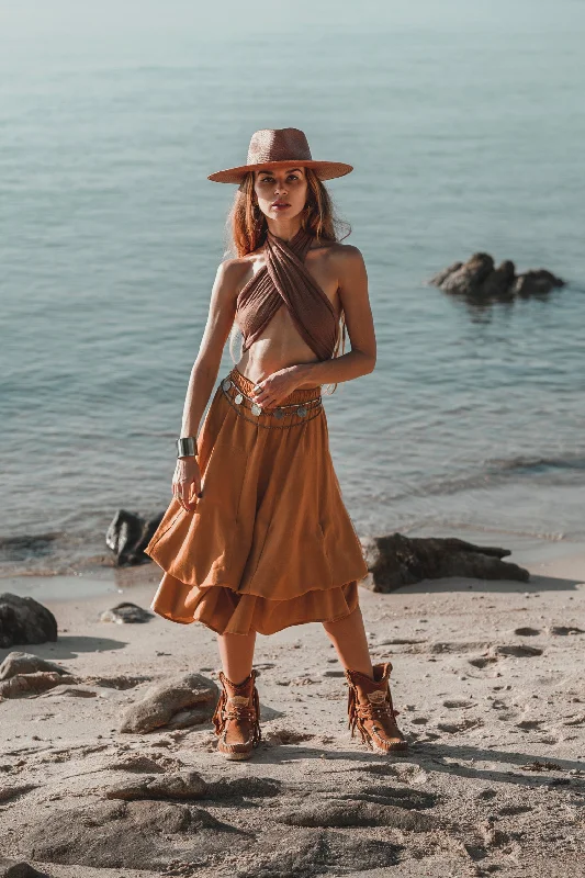 Maxi Skirt Aurora Copper