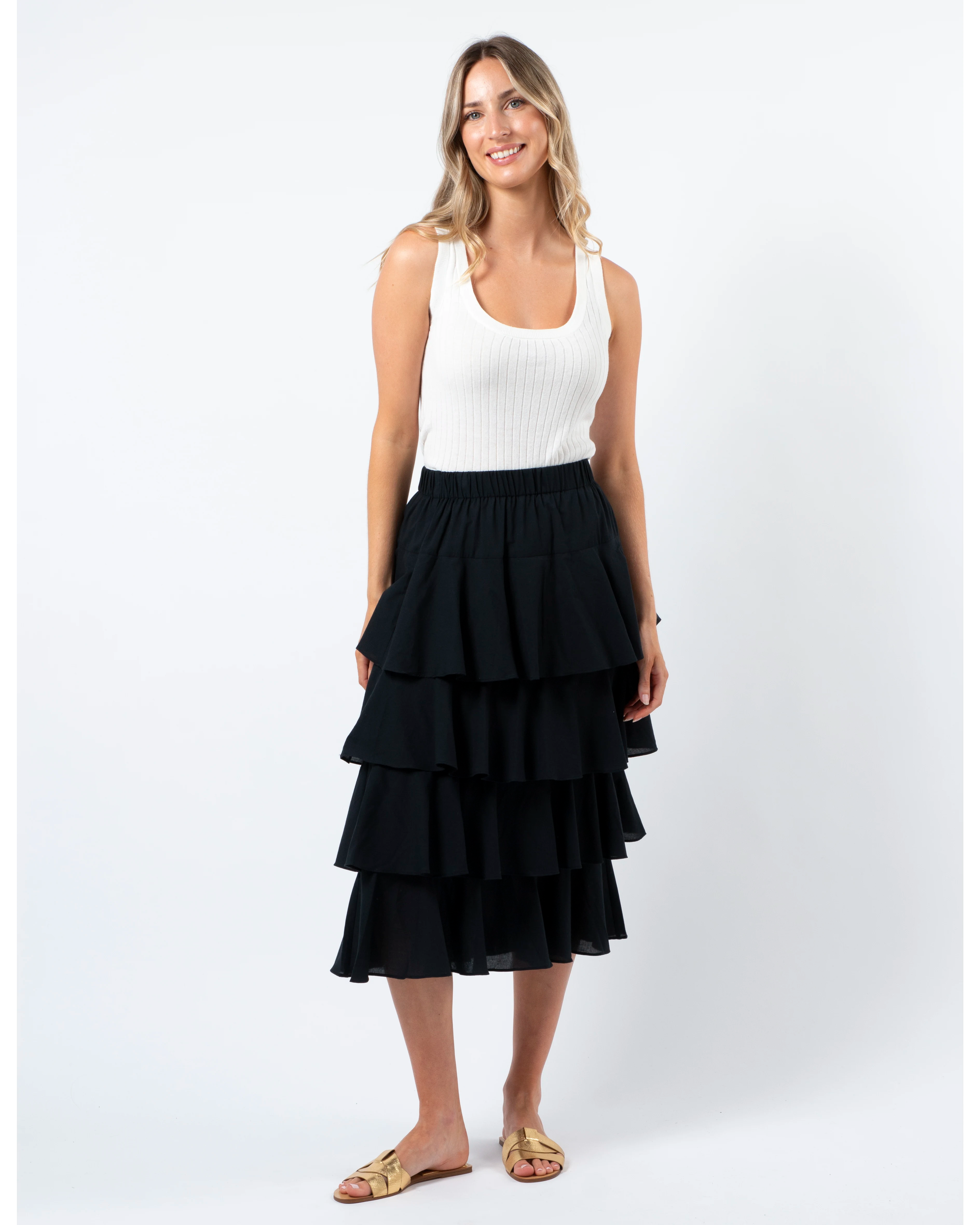 Stella + Gemma Nelly Skirt - Black