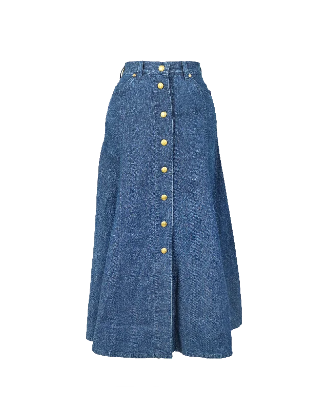 Vintage Escada Denim Skirt