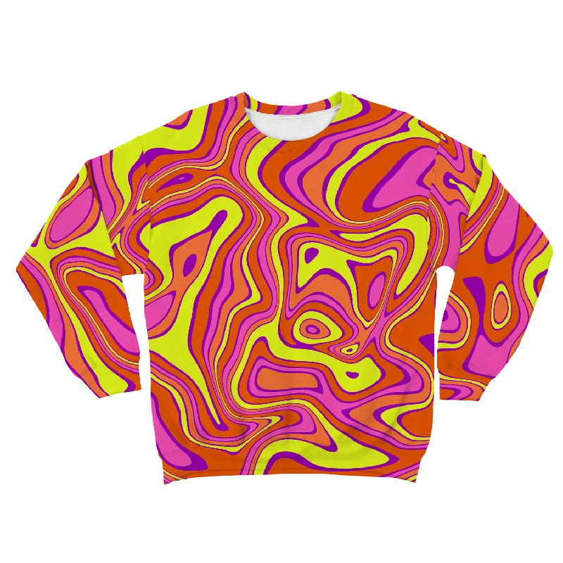 Acid All Over Print Unisex Sweatshirt