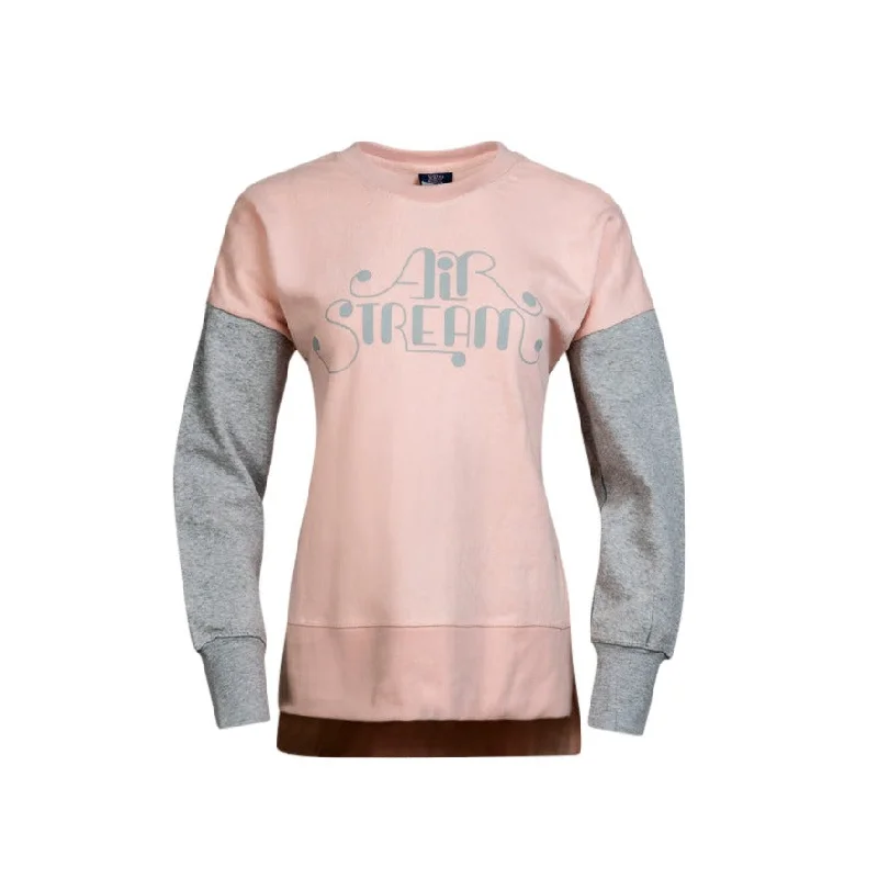 Airstream Oversized Fleece Colorblock Women's Sweatshirt