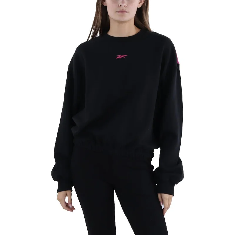 Womens Colorblock Cotton Sweatshirt