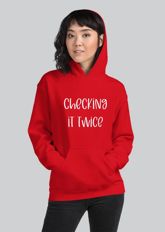 Checking It Twice Women's Hoodie