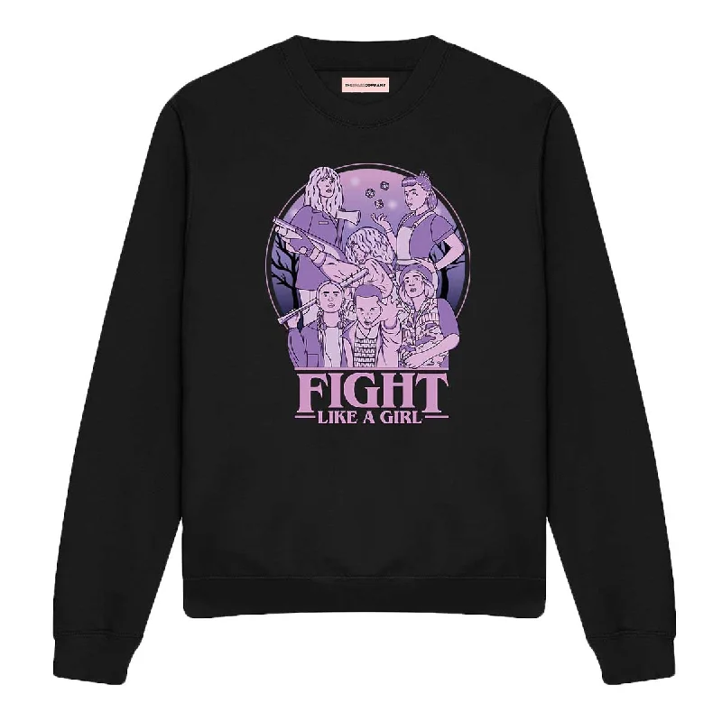 Fight like A Girl Feminist Sweatshirt