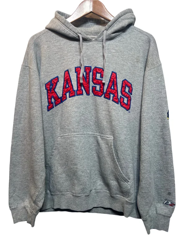 Kansas Grey Mens Hoodie (Size L)