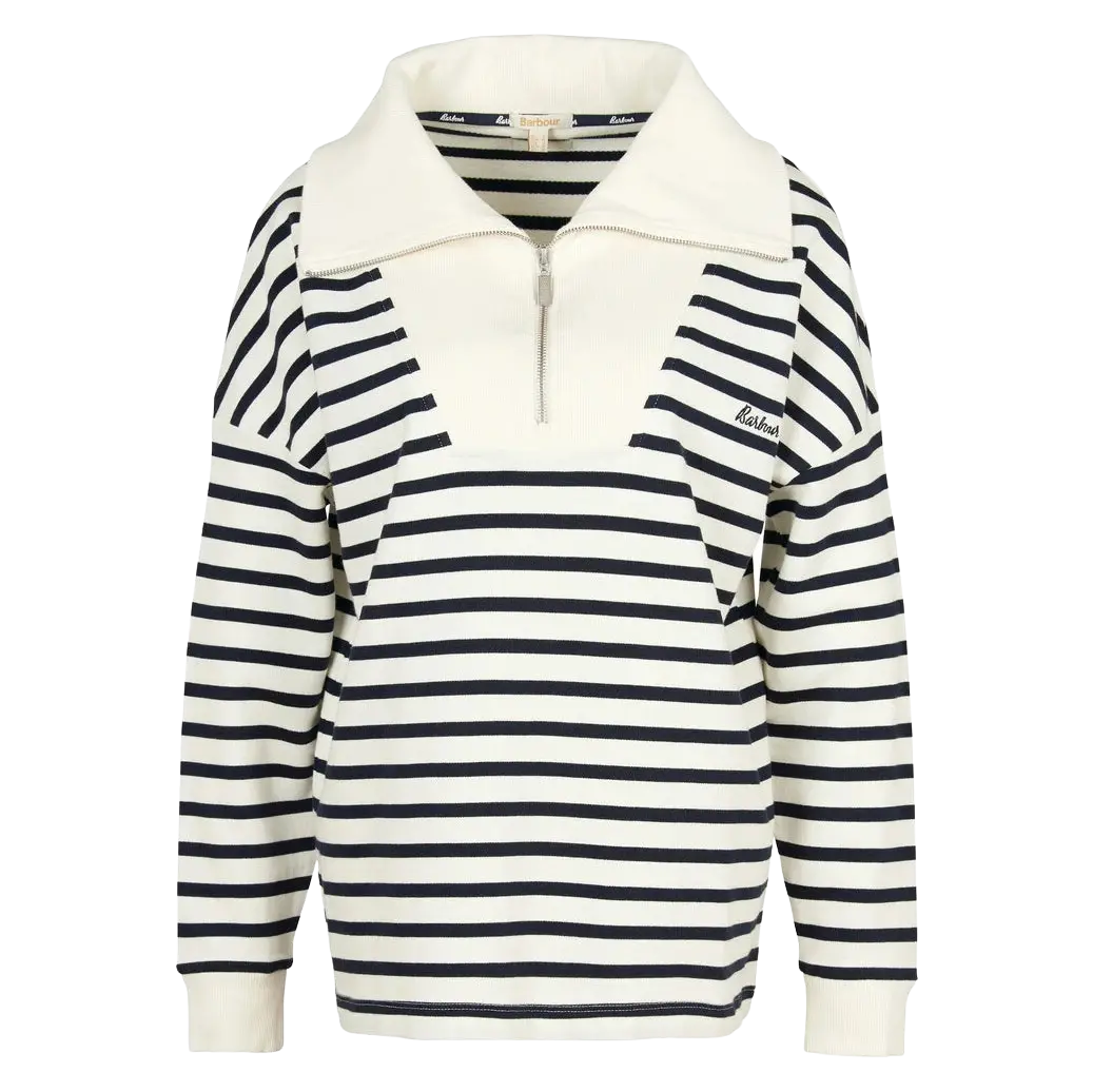 Barbour Kendra Striped Sweatshirt