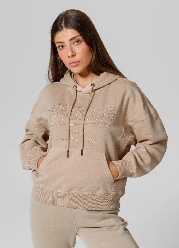 Women's hoodie Washed Manzanita II - Sand