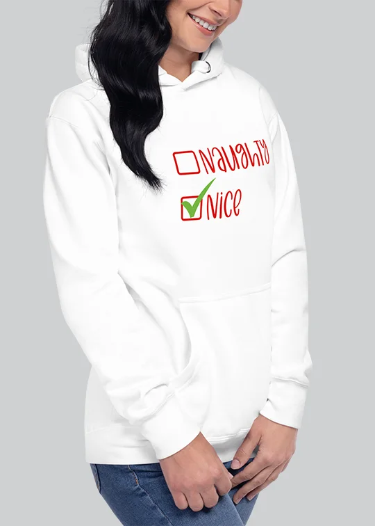 Naughty Nice Women's Hoodie