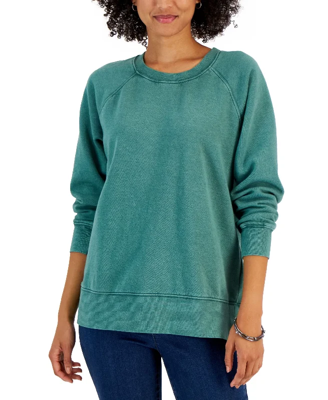 Style & Co Womens Fleece Sweatshirt