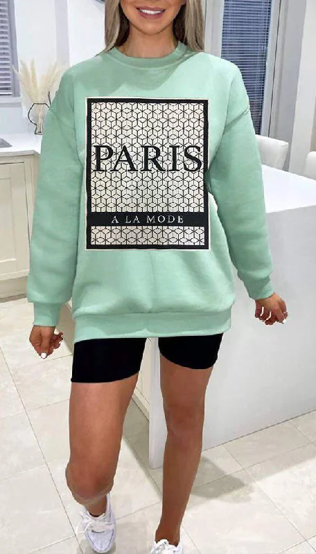 Sweatshirt - "Paris A La Mode"