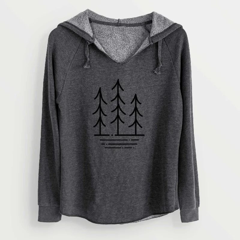 Three Trees - Cali Wave Hooded Sweatshirt